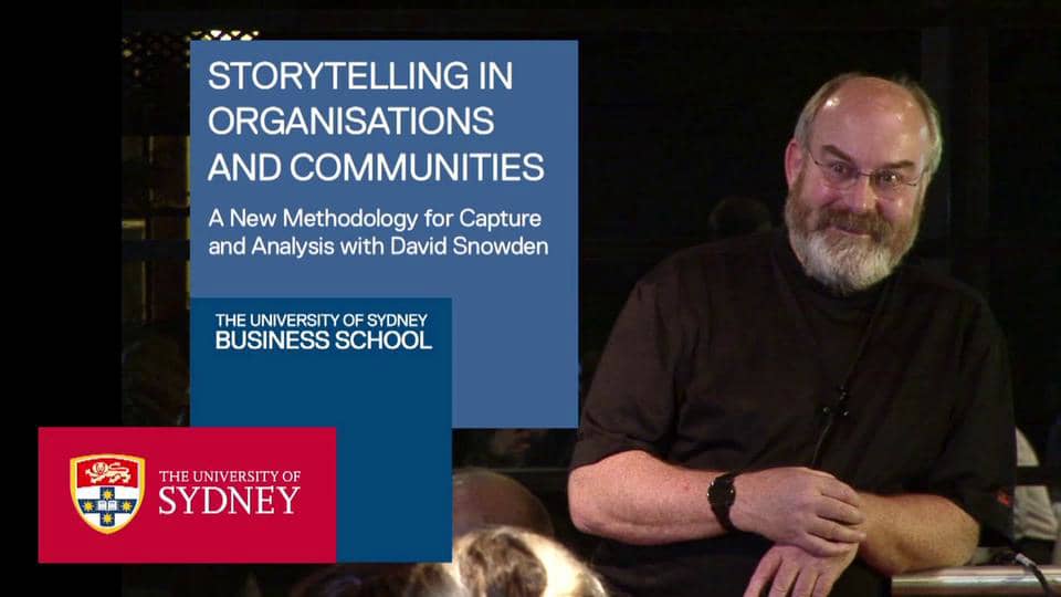 David Snowden Profiles In Knowledge