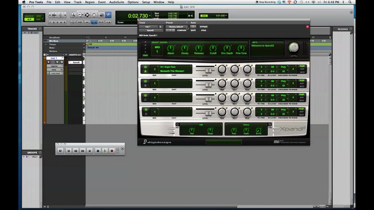 Pro Tools Instruments for FX