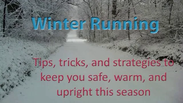 Running In Snow And Ice Safely: 5 Winter Running Tips To Stay Upright