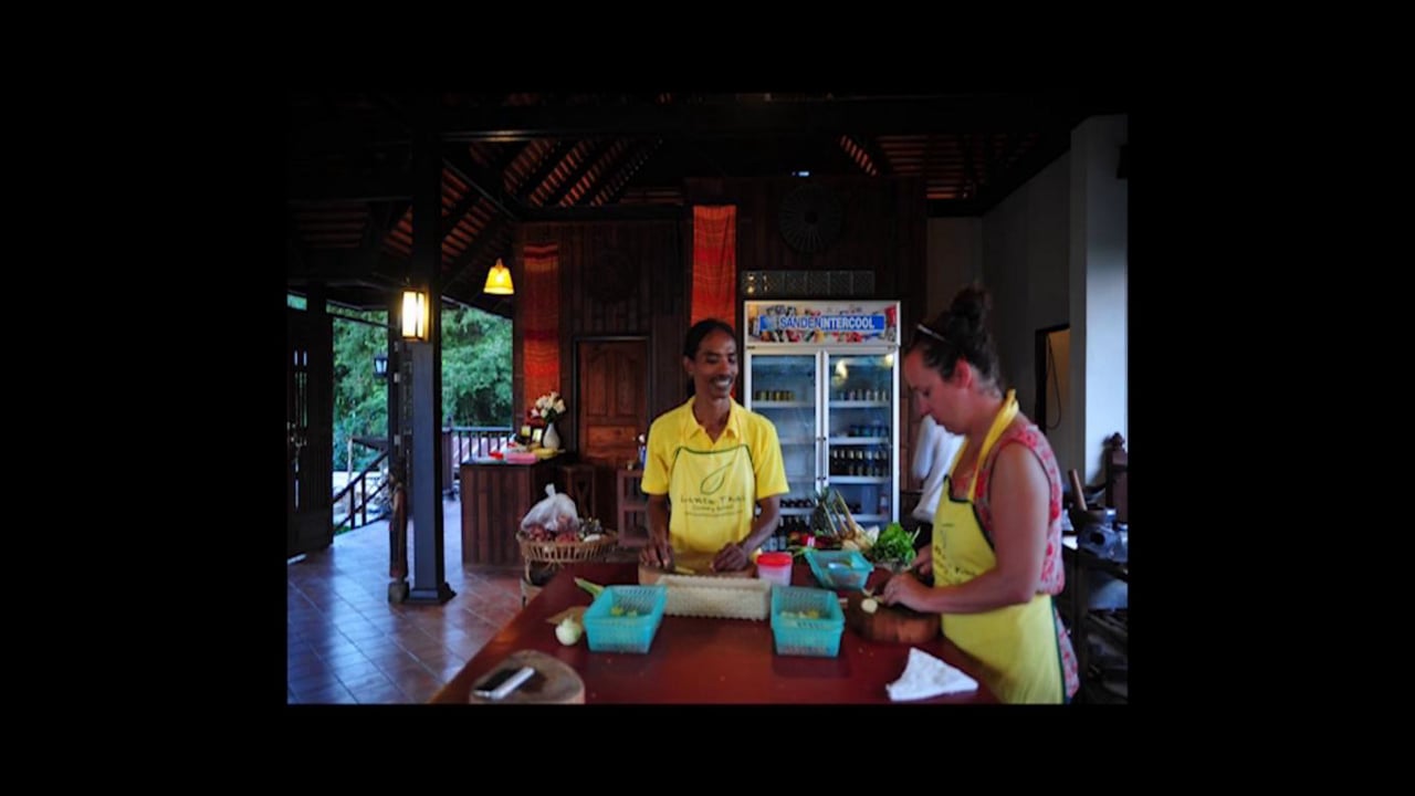 Thai cookery class...