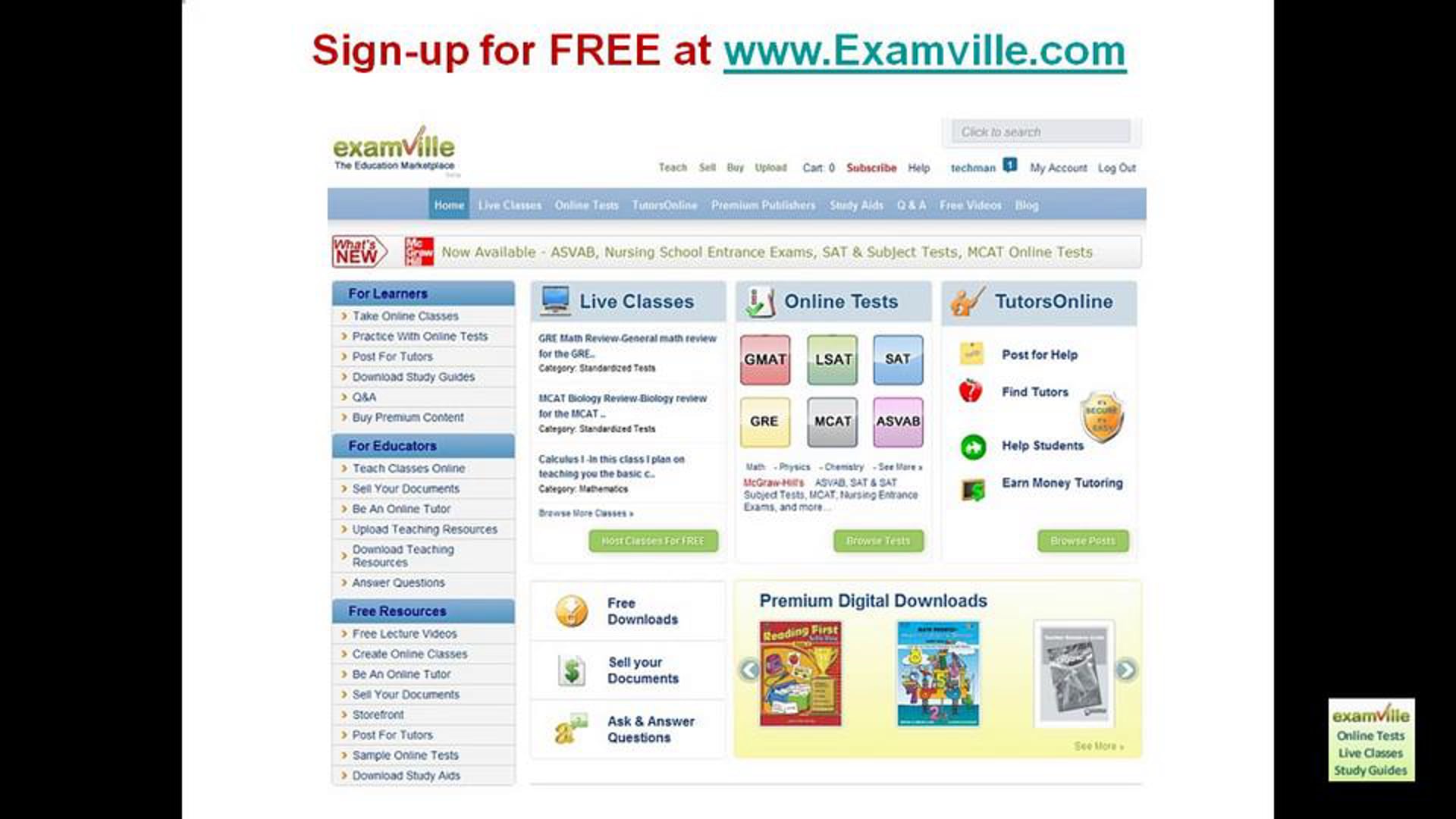Endocrine System (Human Anatomy & Physiology-Examville.com)
