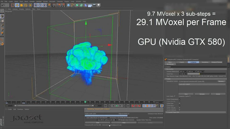 CPU vs. GPU - Fluid Simulation on Vimeo