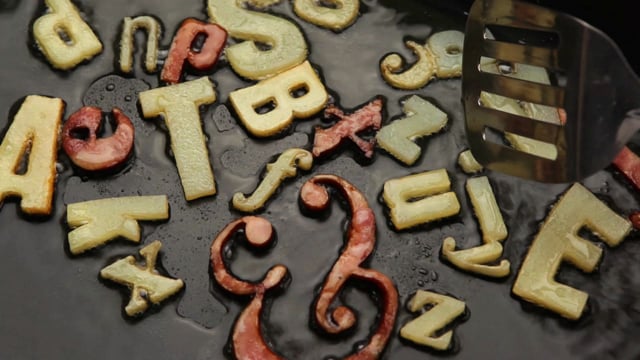 typophile film festival 5 opening titles - typography animation