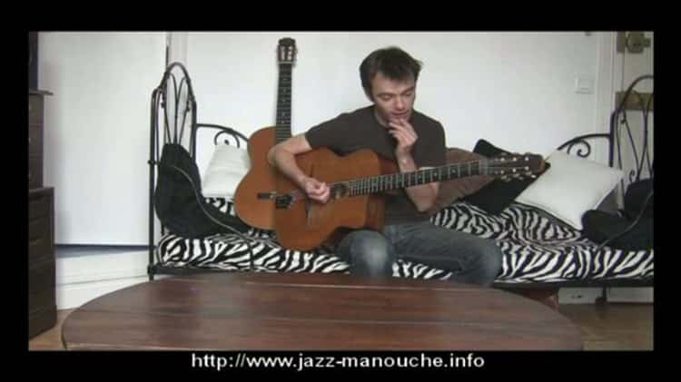 vidéo du site www.jazz-manouche.info : la guitare manouche et la