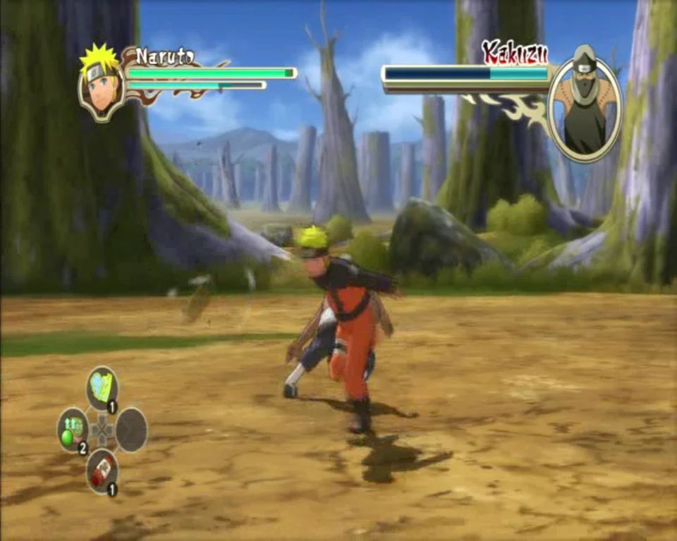 Naruto Shippuden Ultimate Ninja 5 PS2 Debug