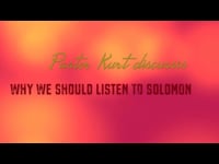 Why Should We Listen to Solomon on Sex?