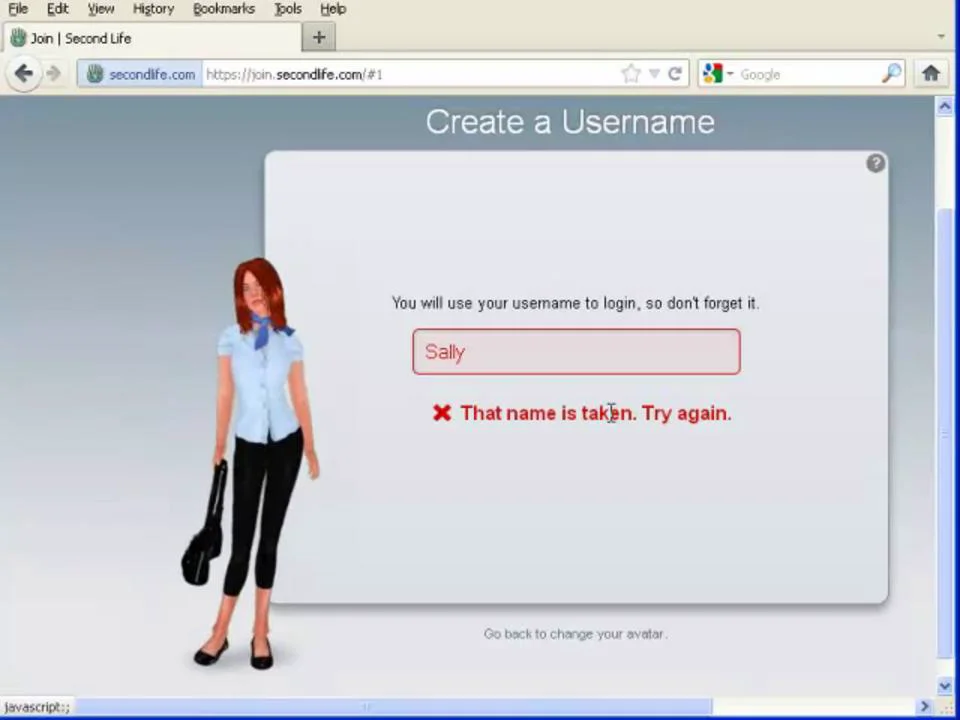 Getting a new Second Life account on Vimeo