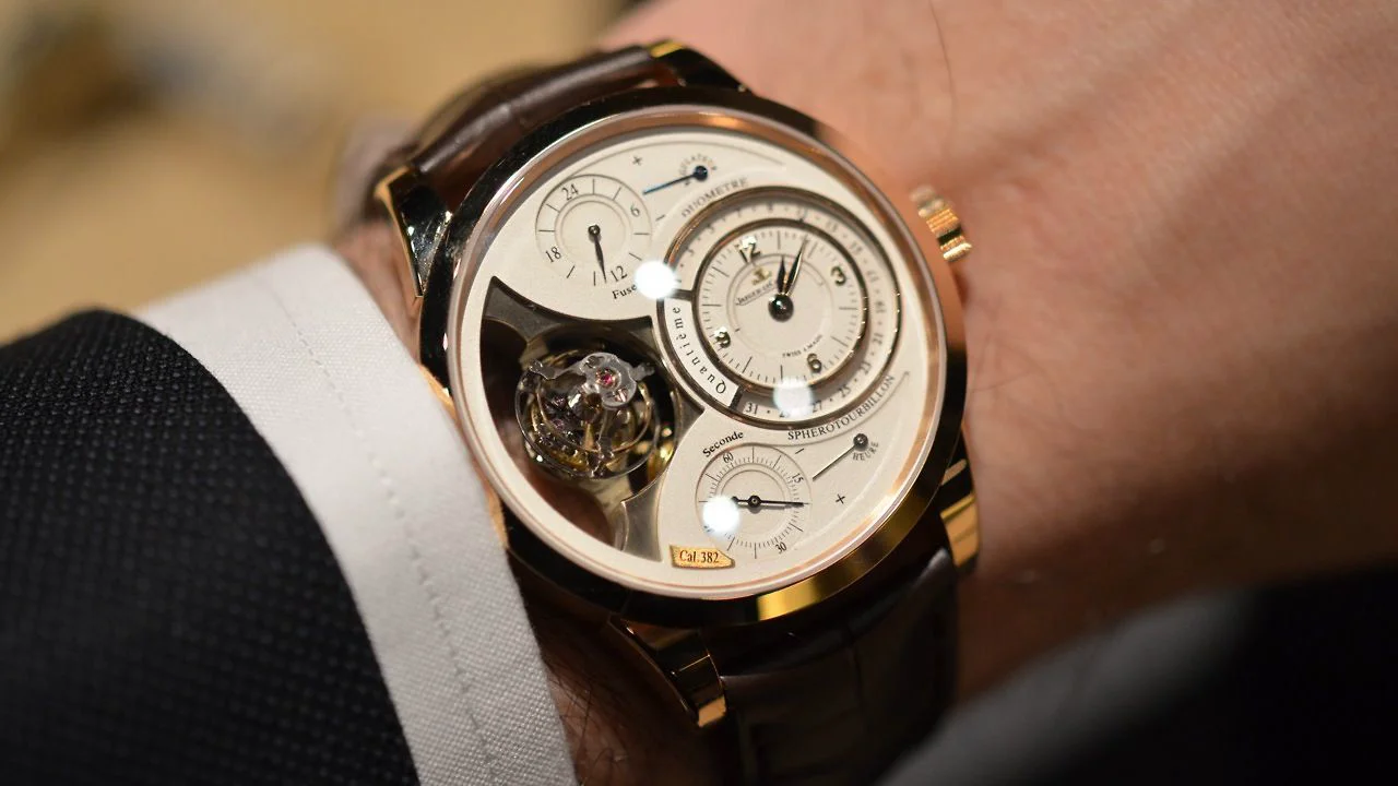 The Jaeger LeCoultre Duom tre Sph rotourbillon