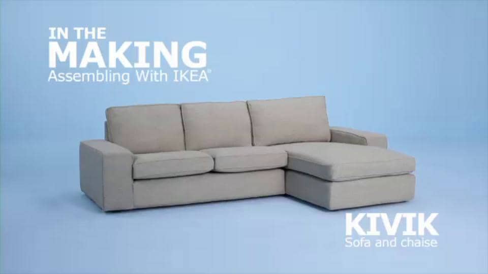 IKEA KIVIK Sofa Assembly on Vimeo