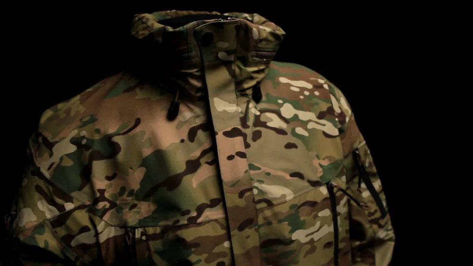 ARC'TERYX LEAF Hide/Dry Series: GORE-TEX® fabric in MultiCam® print