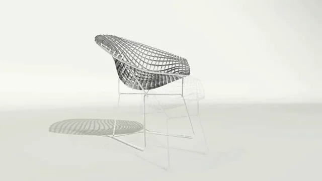 Harry Bertoia - Diamond Chair Yves Orban