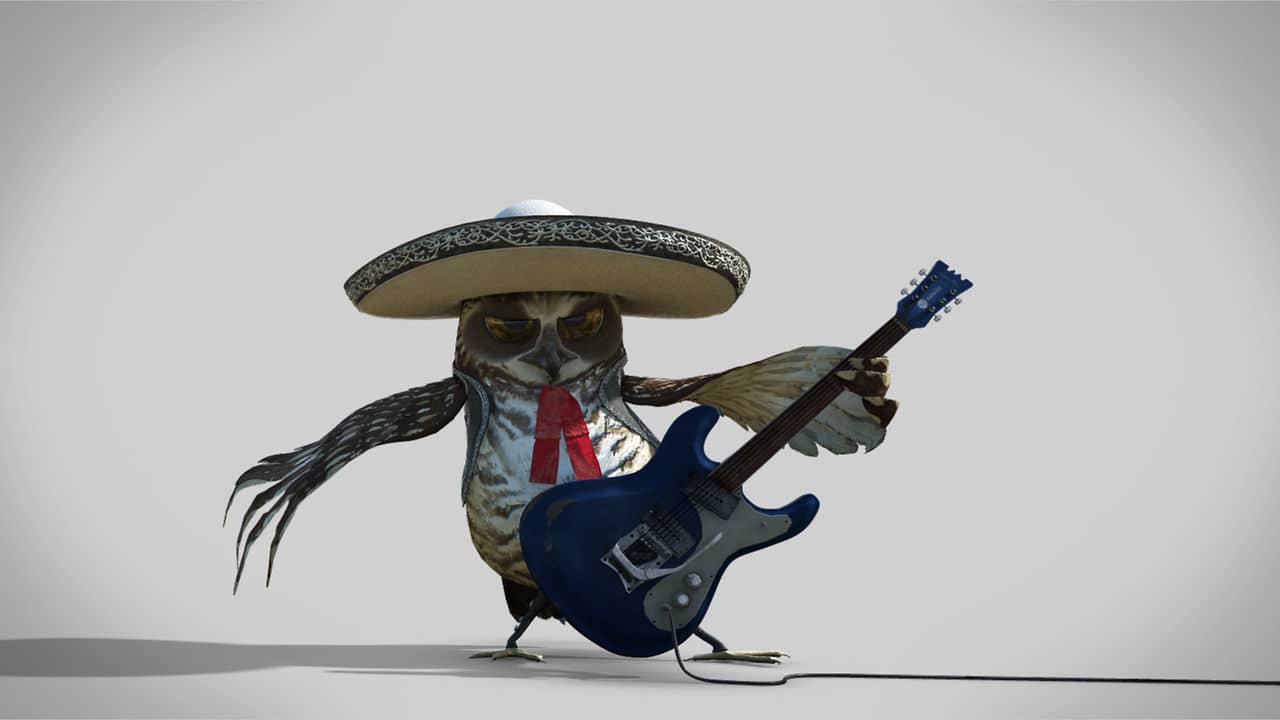 Mariachi Owl from Rango on Vimeo
