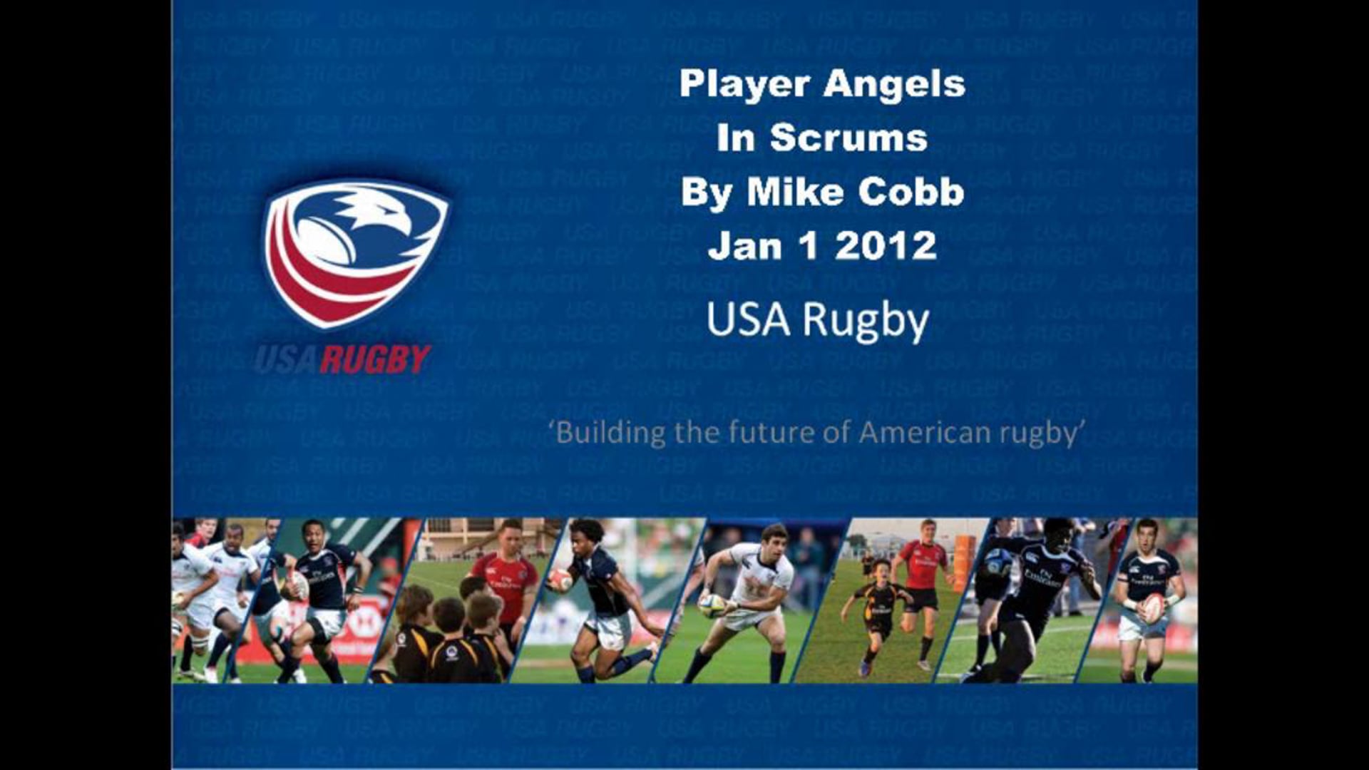 Player angles and how they affect scrums