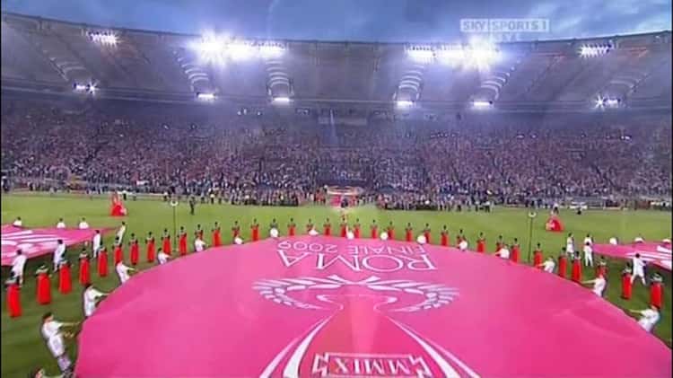 2009 UEFA Champions League Final Opening Ceremony, Stadio Olimpico, Roma 