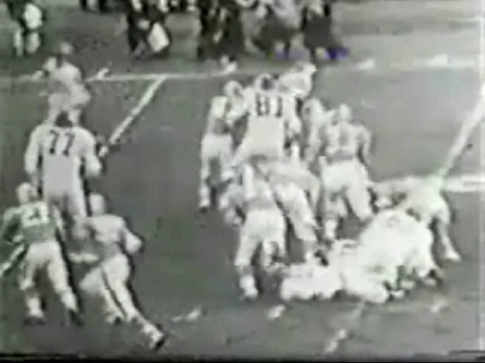 Football Dallas Texans Vs Houston Oilers AFL 1962 Season Game -   Denmark