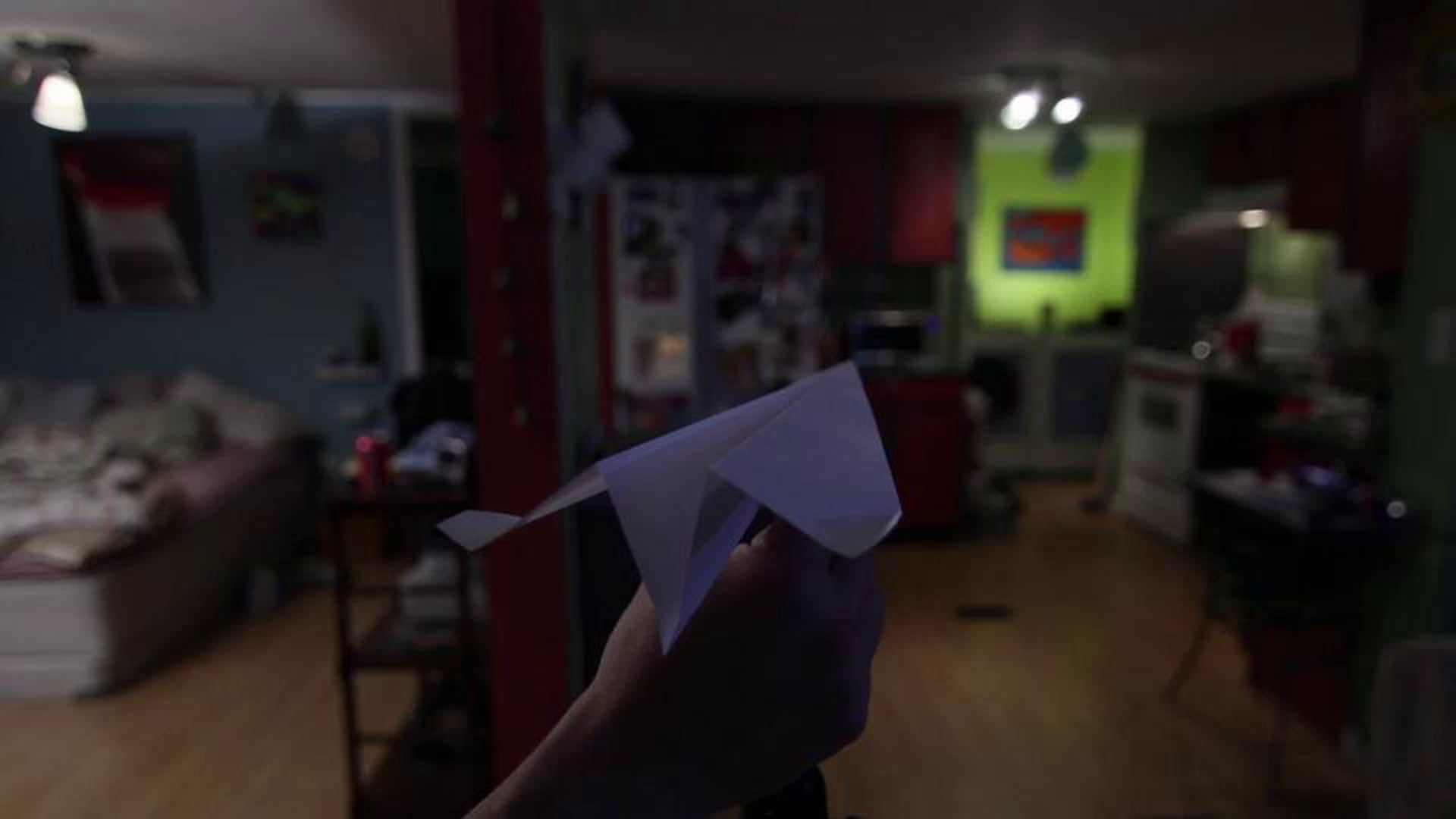 Paper Plane in Stop Motion Animation
