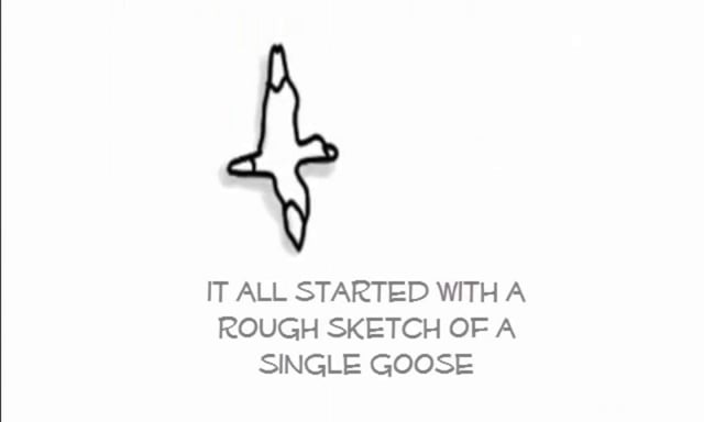 The Evolution of the Goose Animation - Cutout Animation