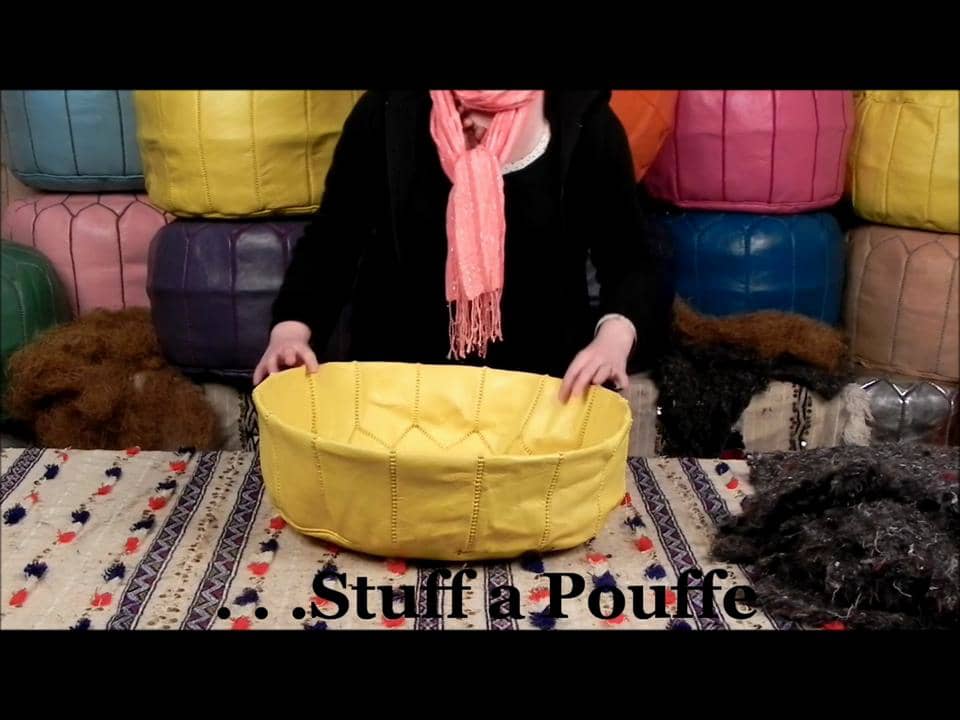 How to Stuff a Pouffe on Vimeo