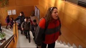 Visita de l'Escola  Esculapi a l'Ajuntament