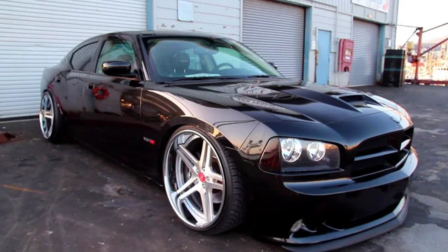 Stanced Dodge Charger Srt8