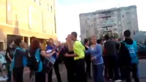 Trabajadores del circo Royal agreden a activistas de Igualdad Animal