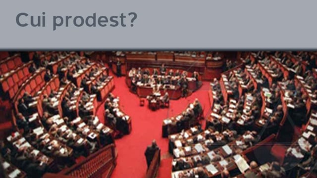 Cui prodest? - 2/3/2012