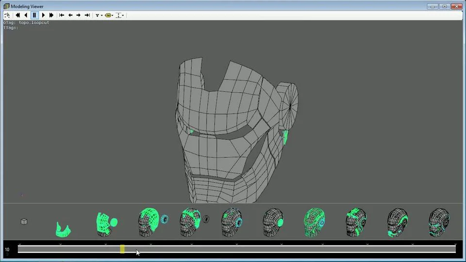 MeshFlow: Interactive Visualization of Mesh Construction Sequences on Vimeo