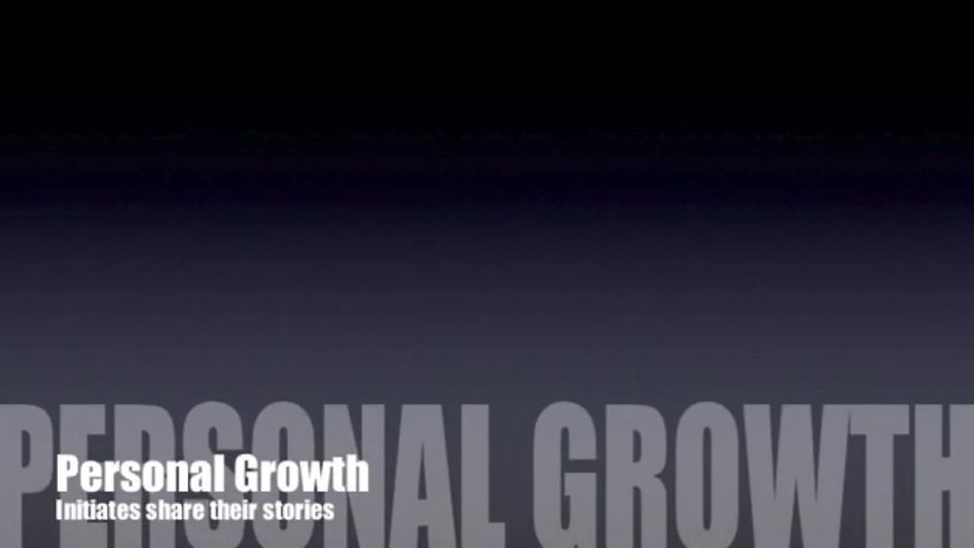 Personal Growth