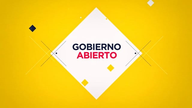 typography animation - open government plan of the city of buenos aires