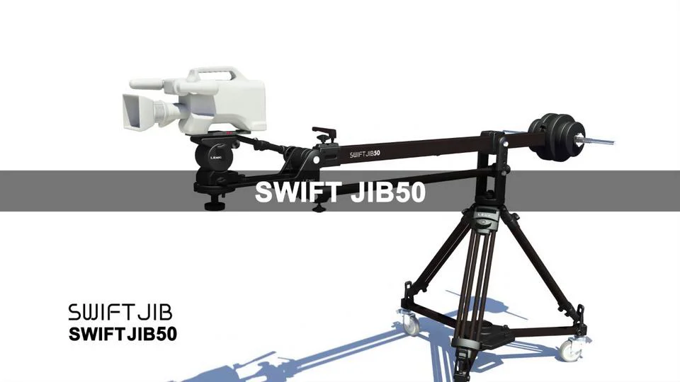Libec JB50 Jib Arm Kit with Tripod, Dolly & Carrying JB50 KIT