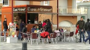 El quiosc_bar de la plaça Catalunya