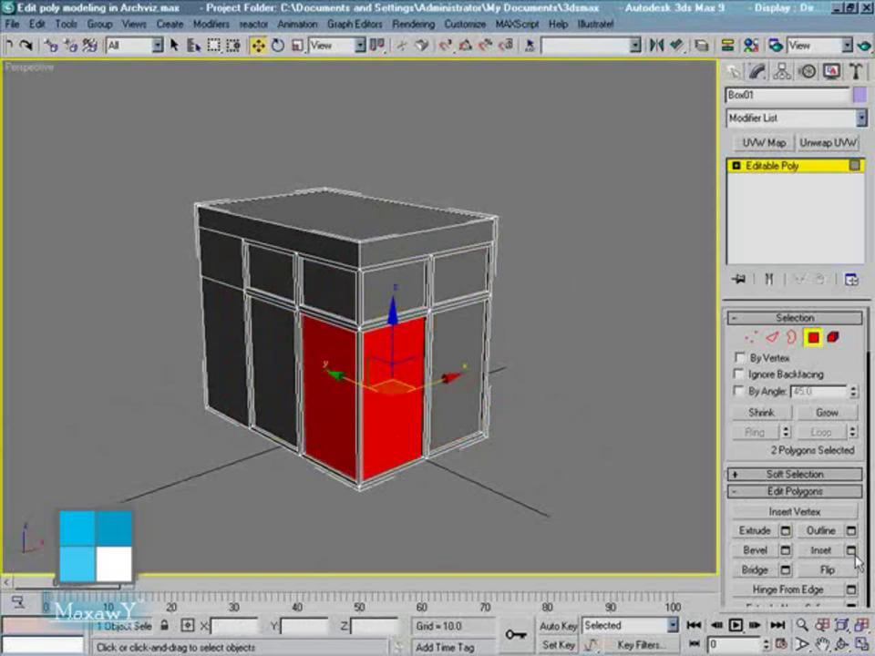 Edit Poly Modeling in archvisualization ........ on Vimeo