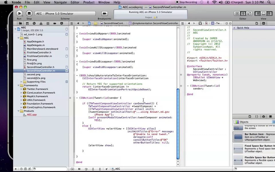 Department of Education iPhone App Part 3 on Vimeo