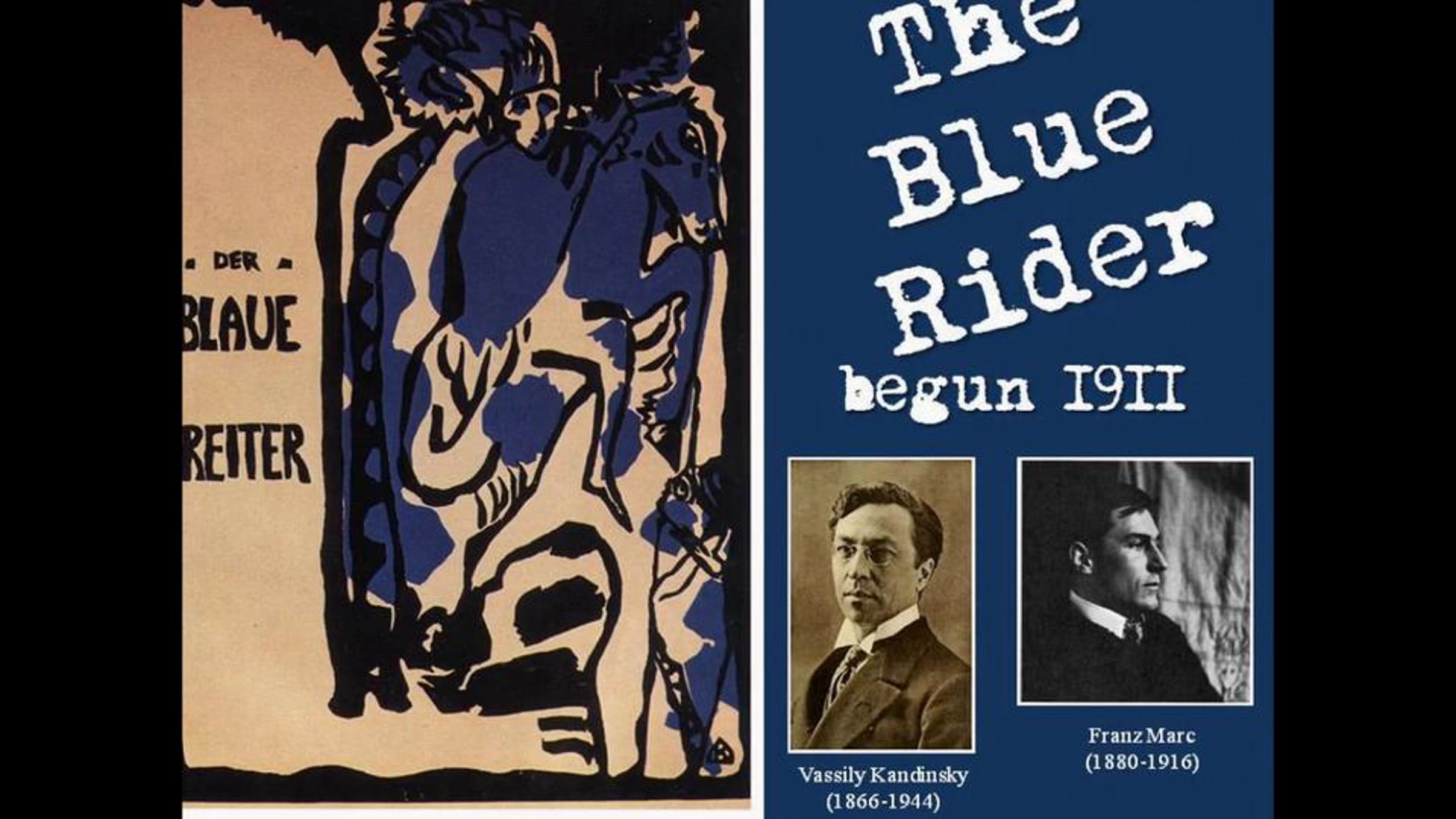 German Expressionism: The Blue Rider (Der Blaue Reiter) | Videos ...