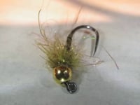 Olive Quill Jig Nymph