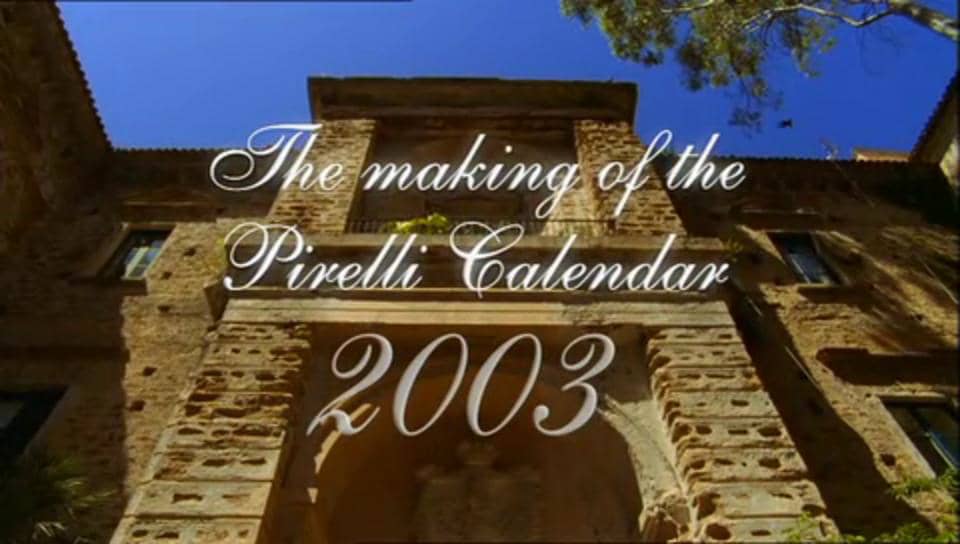 Pirelli Calendar 2003 Shoot at Palazzo Belmonte, Italy on Vimeo