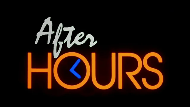 After Hours