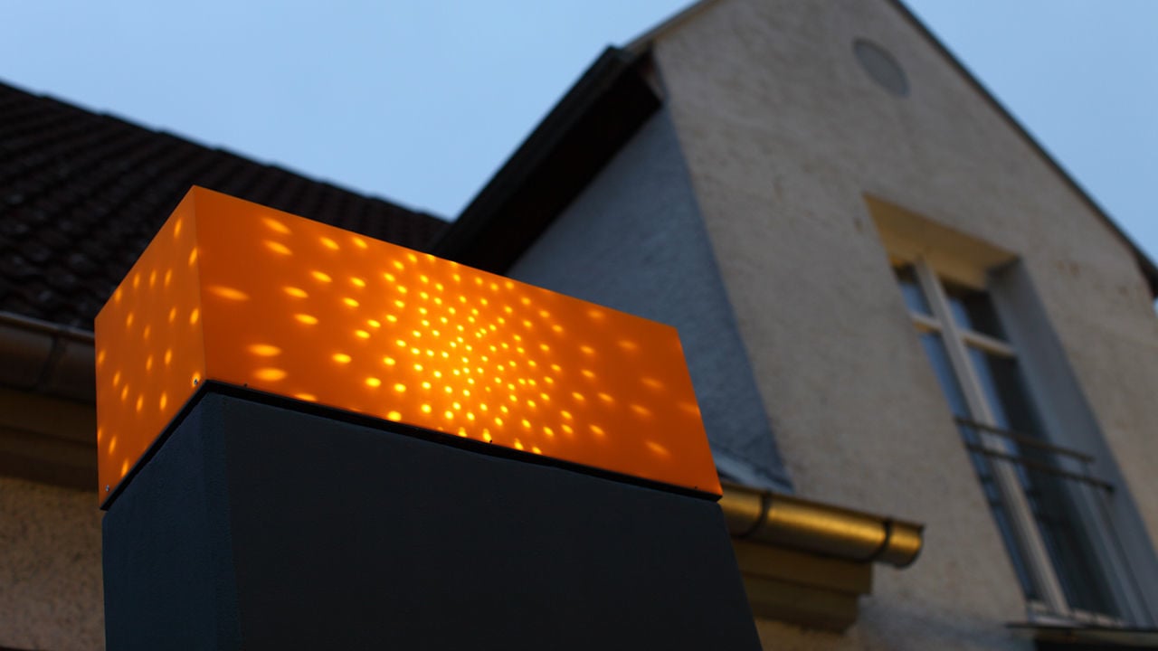Joerg Obenauer Lichtobjekte - sunspots - MAYFELD´s - 2012