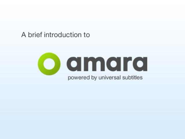 About Amara on Vimeo