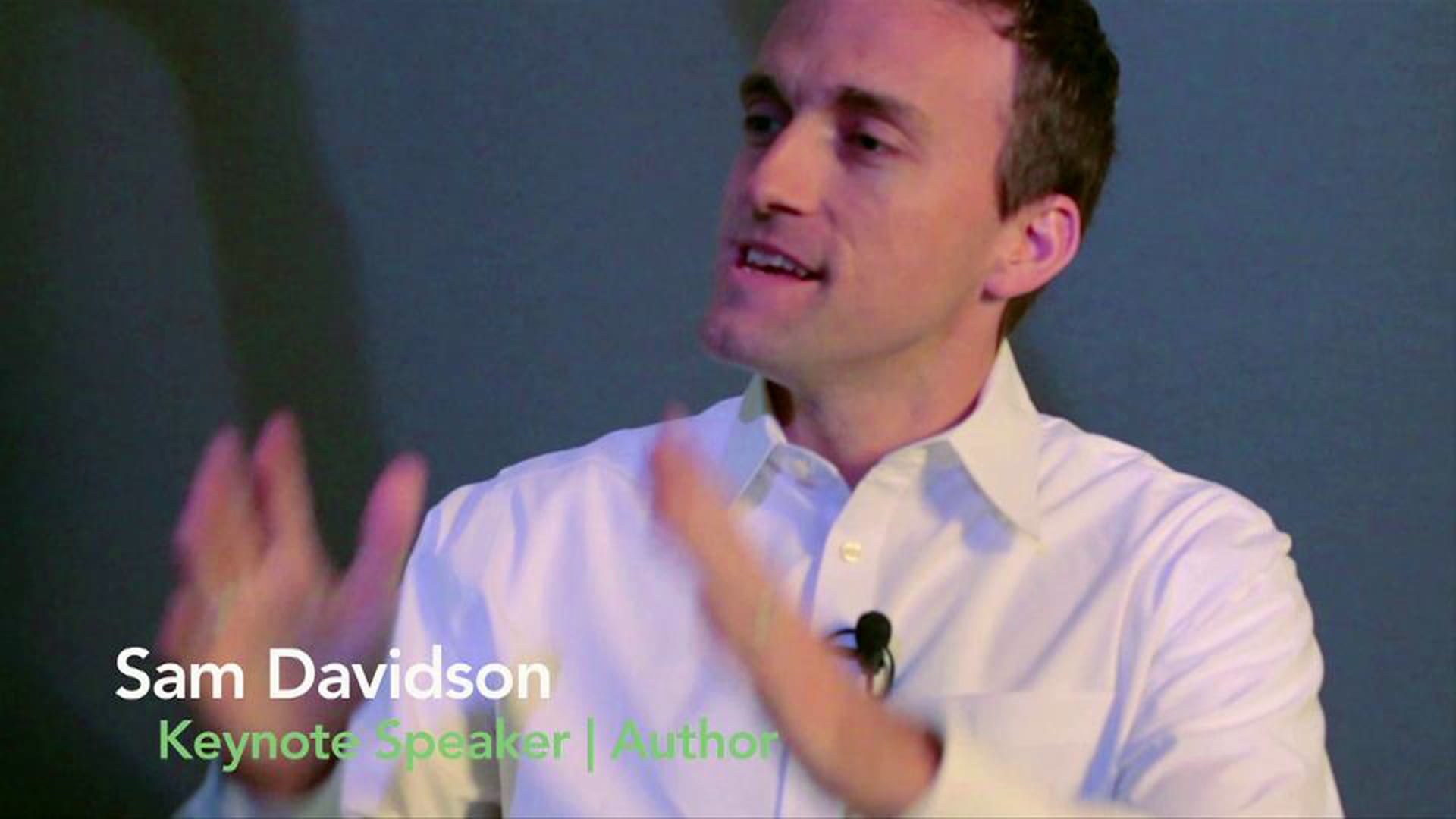 Promotional video thumbnail 3 for Sam Davidson