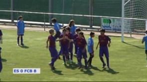 MIC 2012 FC L'Escala 0 FC Barcelona 15 P2