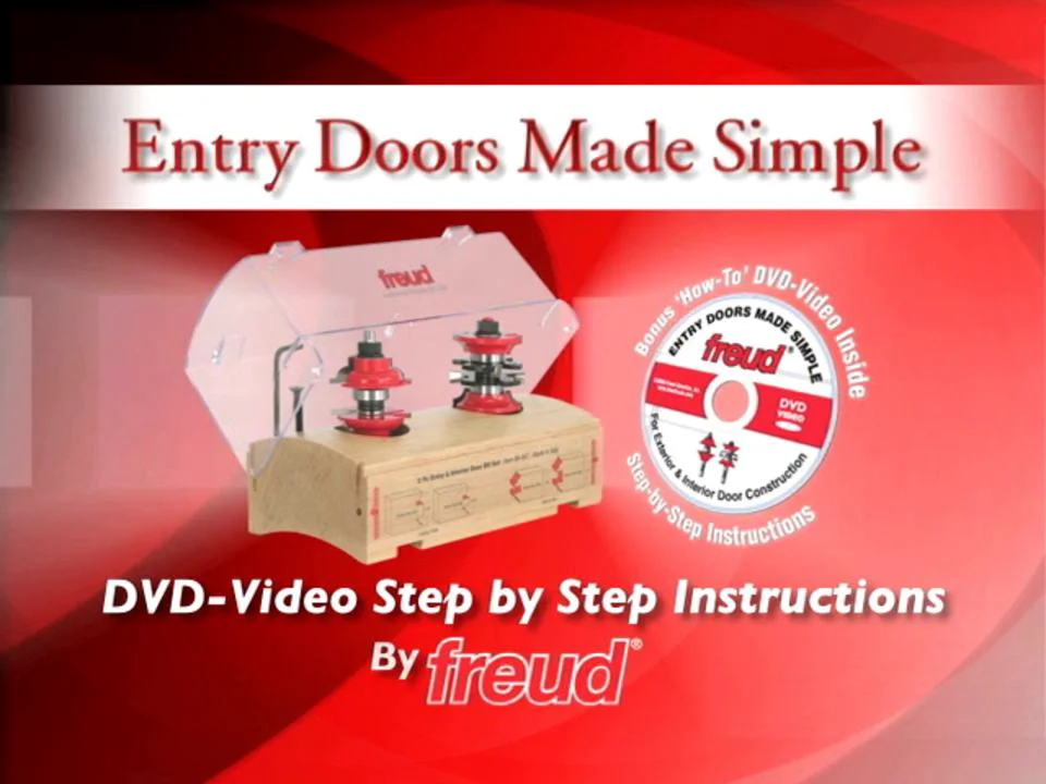 Freud entry online door router bits