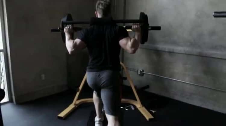 Powertec Leg Workout with Rob Riches on the LeverGym with the Leg Lift Accessory