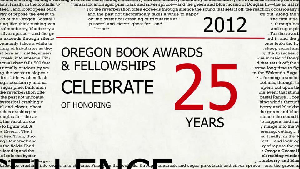 Literary Arts Oregon Book Awards 25th Anniversary on Vimeo