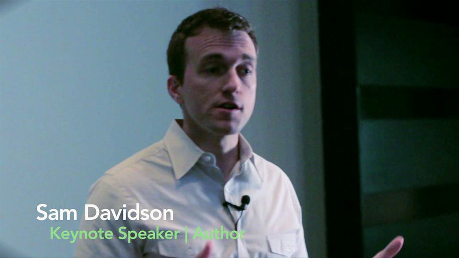 Promotional video thumbnail 4 for Sam Davidson