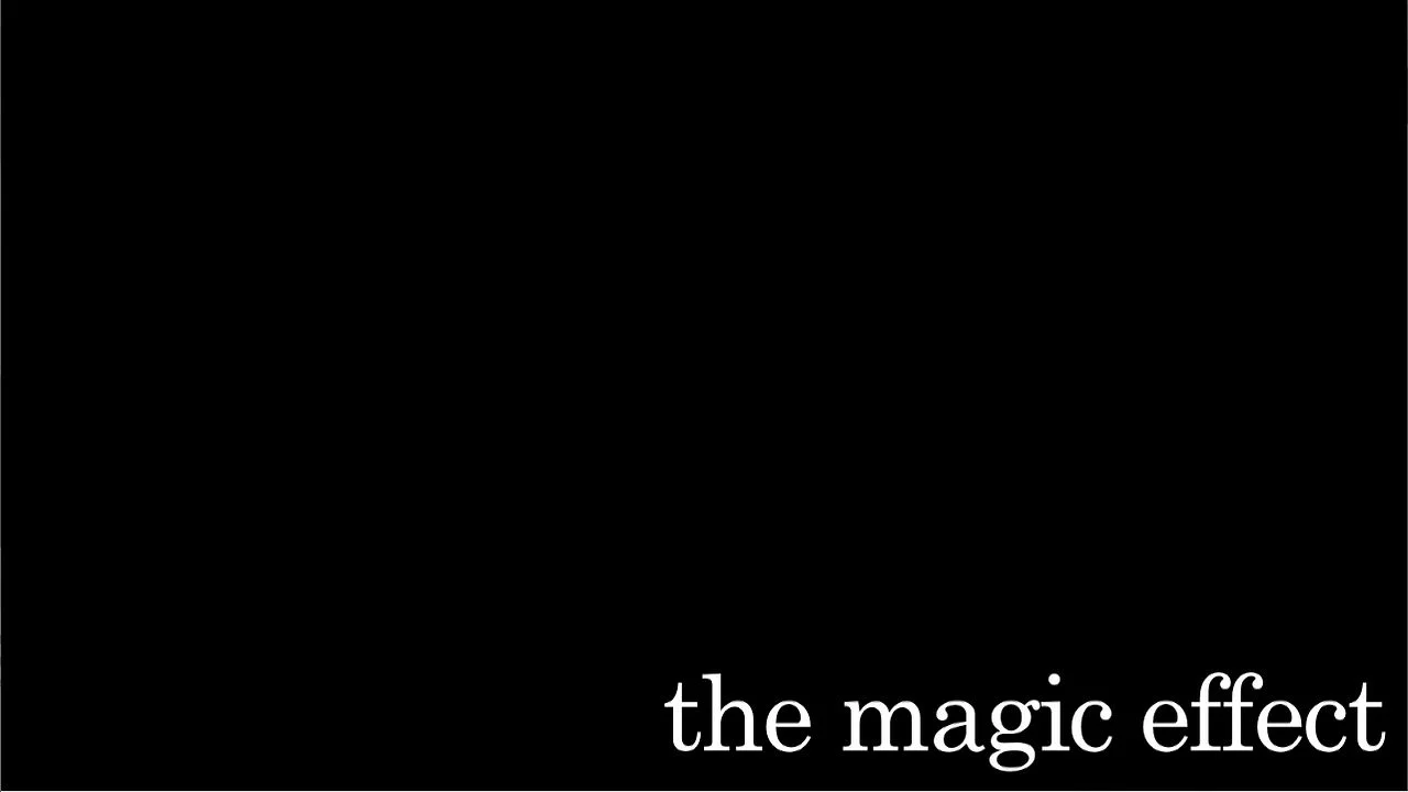 The Magic Effect on Vimeo