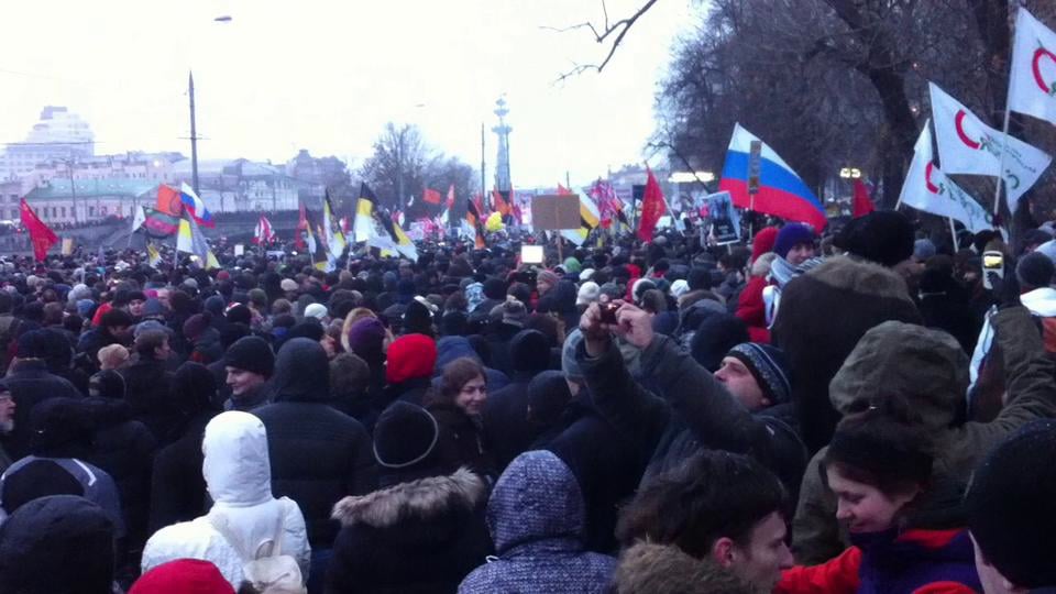 Митинг на болотной 2012