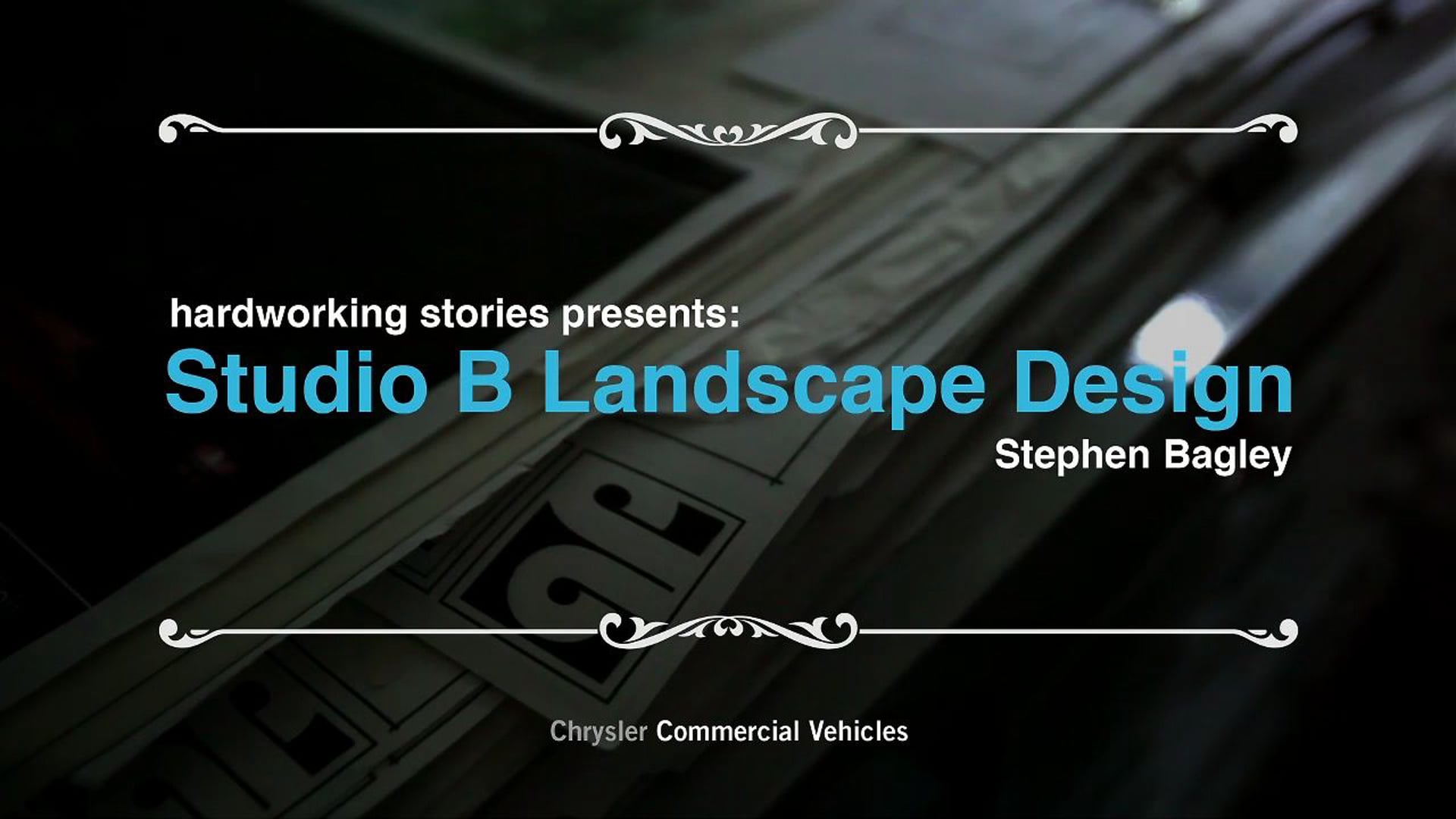 Chrysler Commercial Films "Studio B Design"