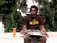 Portrait of a skateboarder