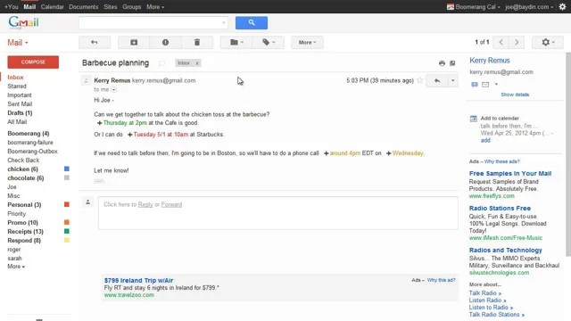 Smart Calendar Assistant for Gmail | Boomerang Calendar